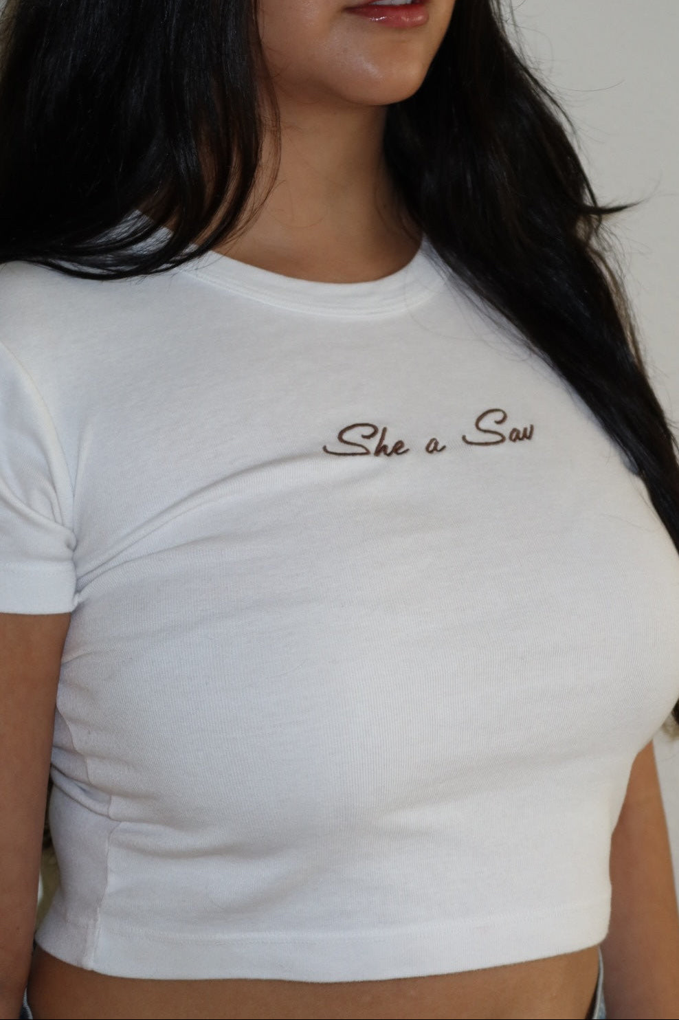 Short Sleeve Crop Sav Shirt